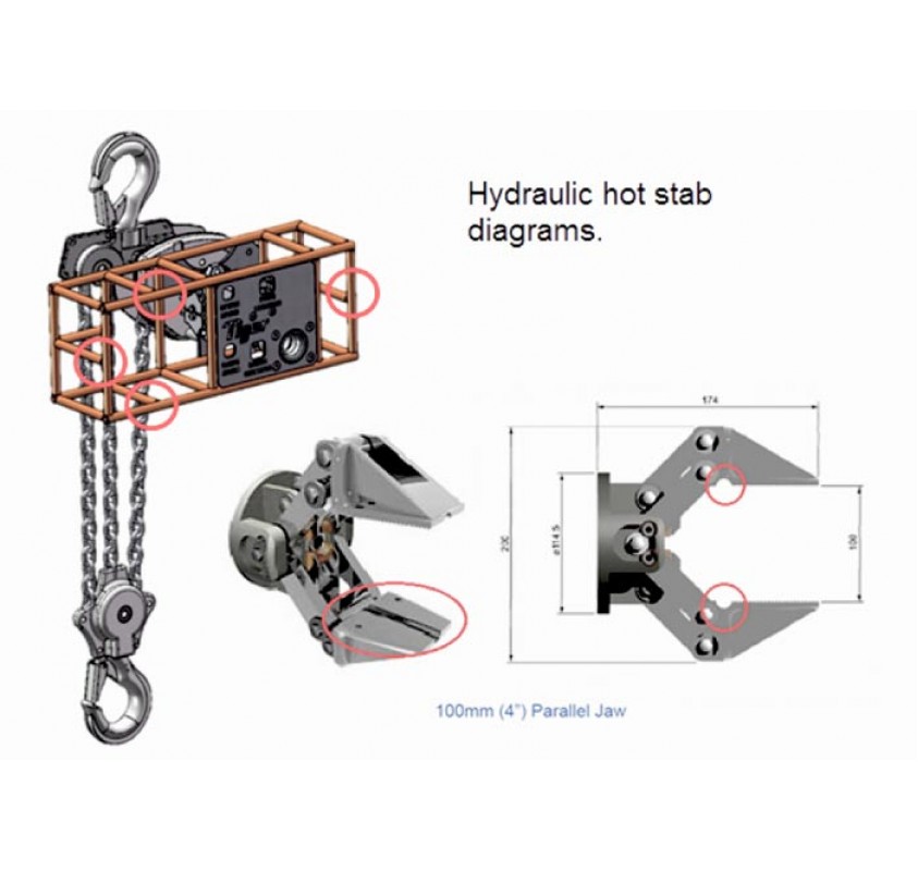 Tiger ROV Chain Block Buy Chain Hoists Online Lifting Gear Direct
